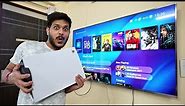 PS5 SETUP WITH 65 INCH 4K TV 😍