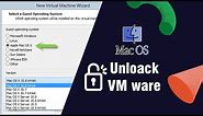 How to Unlock VMware to Install MAC OS