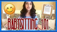 Babysitting 101 (Tips, Activities + MORE)// marianaxmars