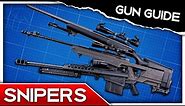 Which Sniper Rifle is Best? | Stats & Best Setups! (Cold War Gun Guide #22)
