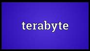 Terabyte Meaning