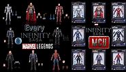 Every Marvel Legends The Infinity Saga Comparison List Surtur Iron Monger Captain America Walmart