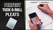 Calculating Perfect Tuck & Roll Pleats | Auto Upholstery