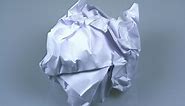 The Math of a Crumpled Piece of Paper Is Insanely Important — No, Seriously