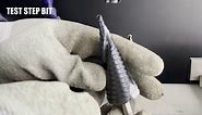 Step Drill Bit 3/16 to 1-1/4 Inch HSS M35 Cobalt Step Drill Bit for Stainless Steel and Hard Metal (18 Steps)