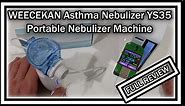 WEECEKAN YS35 Portable Asthma Nebulizer Vaporizer Nebulizer Machine FULL REVIEW