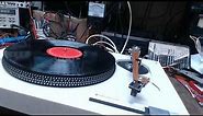 Kenwood KD-500 turntable with a Grace G-714 tonearm and a Fidelity Research FR1MK3 cartridge