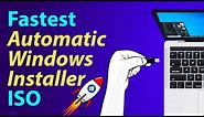 Create Fastest Automatic Windows Installer ISO for your PC