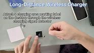 Invisible Wireless Charger, Under Desk Furniture Wireless Charging Pad 10W,