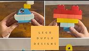 LEGO Duplo Block Designs ideas for kids