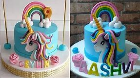 How To Make A Unicorn Cake | Rainbow Unicorn Cake | Seller FactG