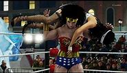 WWE 2K20 - Wonder Woman vs. Bonnie Clyde - Epic Girl Fights 💜