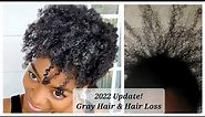 2022 Natural Hair Update + Photos - Hair Loss & Gray Hair - 4C Hair/Type 4 Hair HD 1080p