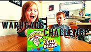 WARHEADS Sour Jelly Beans | FOOD CHALLENGE