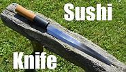 Knife making - Forging a Japanese Sushi Knife