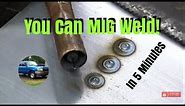 Learn How to MIG Weld Automotive Sheet Metal in 5 Minutes