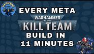 EVERY Beginner Kill Team List in 11 Minutes | Kill Team '21 Guide