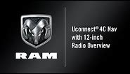 Uconnect® 4C Nav with 12-inch Radio Overview | How To | 2021 Ram Trucks