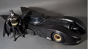 Batmobile Kenner Batman Returns Dark Knight Collection 1989 Vehicle Toy Review