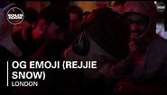 OG Emoji (Rejjie Snow) Boiler Room London DJ Set