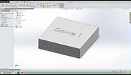 How to add Text to a surface in SolidWorks 2015