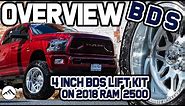 Overview 4" BDS Lift Kit Install on a 2018 Ram 2500