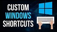 Custom Keyboard Shortcuts on Windows with AutoHotKey