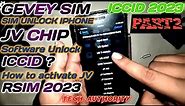 How to Activate JV Sim | Carrier Unlock iPhone | How to Unlock JV iPhone | RSIM 2023 | ICCID 2023 |