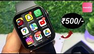 Purchased This Calling Smartwatch From Meesho In Just 500..😍| Edge To Edge Display |Best Smart Watch