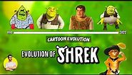 Evolution of SHREK - 32 Years Explained | CARTOON EVOLUTION