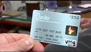 Pre-paid vanilla Visa card troubles