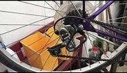 How to adjust bike Derailleur gears Shimano SIS gear setup adjusting bike DIY