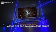 AORUS Alder Lake PRO Gaming Laptop｜Product Overview