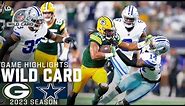 Green Bay Packers vs. Dallas Cowboys Game Highlights | NFL 2023 Super Wild Card Weekend