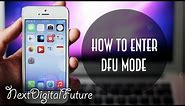 ►How to enter DFU mode on any iOS Device (iPhone 6/6+/5S/5/4S/4, iPad Air/Mini/4/3, iPod Touch)