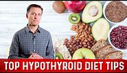 Top Hypothyroid Diet Tips – Dr.Berg Gives Hypothyroidism Diet Ideas
