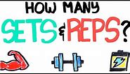 How Many Reps AND Sets? - Build Muscle Quickly Using the Right Amount!
