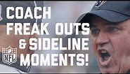 Funniest Coach Freak Outs & Sideline Moments! | NFL