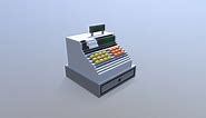 Cash Register - 3D model by Fayelure