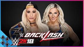 Backlash: Carmella vs. Charlotte Flair - SmackDown Women's Title Match - WWE 2K18 Match Sims
