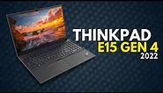 Lenovo ThinkPad E15 Gen 4 (2024) | The Best Premium Business Laptop with AMD Ryzen 7