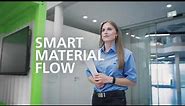 Smart Factory: Material Flow Management | Intralogistics solutions for your production | TRUMPF