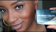 💚 Air Optix Colors - Green Contact Lenses Review !!! Best Colored Contacts for Brown Eyes !!!
