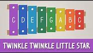 How to play Twinkle Twinkle Little Star on a Xylophone - Easy Songs - Tutorial
