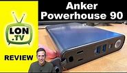 Power bank with AC outlet! Anker Powerhouse 90 Review