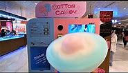 Cotton Candy Vending Machine | How Robotic Arm Make Sugar Magic Candy Floss