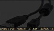 MPF Products CB-USB5 CB-USB6 CB-USB8 USB Cable Cord Replacement Compatible with Olympus Digital Cam