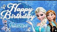 Frozen Happy Birthday Song | Frozen | 1080P HD | Backdrop