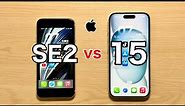 iPhone SE2 vs iPhone 15 実機スピードテスト その実力差は。写真比較、バッテリー解説も。3世代差とはどのようなものか?!(SpeedTest)