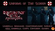 Resident Evil Apocalypse UBCS Umbrella Corp Centurion Guards | Uniforms of The Screen